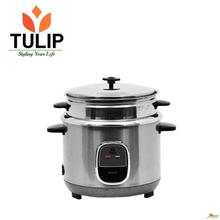 Tulip Steel Deluxe 900W Rice Cooker (2.2 Ltr )