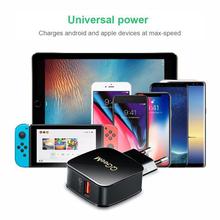 QGEEM QC 3.0 USB Charger Quick Charge 3.0 Phone Charger for iPhone EU US Plug 12V Adapter Fast Charger for Huawei Samsung Xiaomi