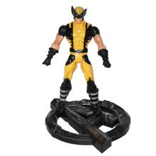 Black/Yellow Avengers Wolverine Action Figure Toy For Kids