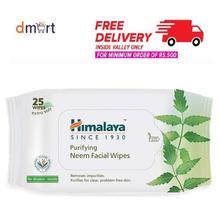 Himalaya Purifying Neem Facial Wipes, 25 Count