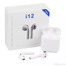 i12 TWS True Wireless Touch Control Bluetooth 5.0 Earphones (Android/iOS)