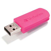 Verbatim 8GB Store'n'Go USB 2.0 Drive Mini  - Pink(49830)