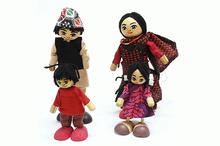 Nepali Small Family Doll Set For Kids