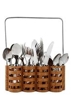 Navisha 24 Pcs Cutlery Set Contain 6 Pcs Each Feak, Tea Spoon, Butter Knife And Big Spoon