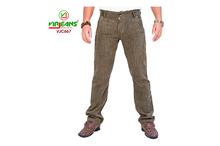 Virjeans Straight Leg Corduroy Pants - dark Brown(VJC 667)