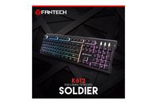 Fantech K612 Professional Wired 104 Keys 9 Colors Back light Game Waterproof Keyboard