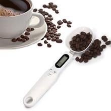 500g/0.1g Portable LCD Digital Kitchen Scale Measuring Spoon Gram