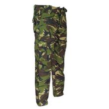 Green Straight F.V Camouflage Print Pants For Men