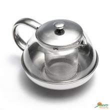 Glass & Steel Teapot 800 ml
