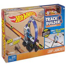 Hot Wheels Kick Through The Loop TRACK BUILDER ESSENTIAL Assortment Set For Kids - DNH84