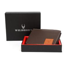 Wildhorn Nepal Brown Men's Genuine Leather Wallet WH2081