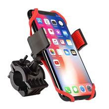 Bicycle Handlebar Mount Phone Holder-Red/Black