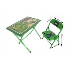 Green Ben 10 Printed Study Table Set (BL-0016)