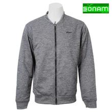 Sonam Gears Light Grey Dawa Korean Fleece Jacket For Men (577)