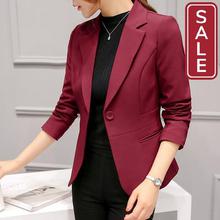 SALE-Casual suit _2019 large size suit long-sleeved solid