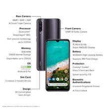 Xiaomi Mi A3 6GB RAM, 128GB ROM, Triple Camera, 4G LTE Smartphone-Kind Of Grey