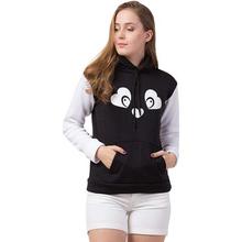 FUNDAY FASHION Women Cotton Panda Hoodie/Sweatshirt Panda