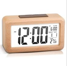 Digital Alarm Clock Electronic LCD Time Display, Temperature Display ,Date Display