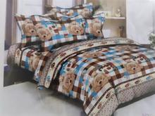 Printed Cotton Multicolor Double BEDSHEET with 2 (Two) Pillow Cover