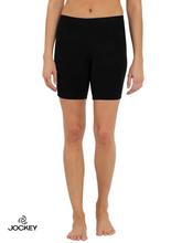 Jockey Black Comfies Plain Shorties For Women - 1529