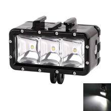 Underwater 30m Waterproof High Power Dimmable LED Video POV Flash Fill Light