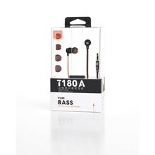 JBL T180A In-ear Go Earphones Remote With Microphone Sport Music Pure Bass Sound Headset