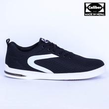 Kapadaa: Caliber Shoes Black Casual Lace Up Shoes For Men -( 432 J )