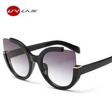 UVLAIK Cat Eye Sunglasses Women Brand Designer Vintage