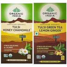 Organic India Tulsi, Honey Chamomile, 25 Tea Bags