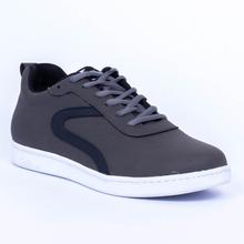 Caliber Shoes Grey Casual Lace Up Shoes For Men (535SR)
