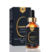 Mountainor Vitamin C Face Serum with 20% Hyaluronic Acid, Vitamin E,