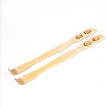 Bamboo Wooden Back Scratcher - Handcrafted Traditional Massager for Itch Relief and Relaxation