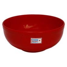 Bagmati Set Of 5 Plastic Bowl- Red