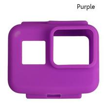 Colorful Soft Silicone Rubber Frame Protective Case for GoPro Hero 5 6 7 Black Protective Cover for Go Pro 5 Camera Accessories