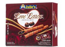 Julies Love Letters Chocolate, 100G