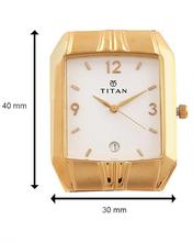 Titan 9264Ym01 Golden/White Analog Men's Watch