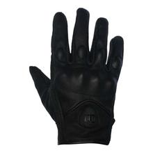 Black Solid Gloves For Men