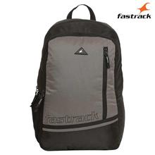 Grey Back To Campus Polyester Backpack For Men