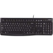 Logitech K120 Keyboard With Multimedia Hot Keys - (Black)