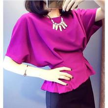 Fashion women tops 2019 korean fashion clothing chiffon