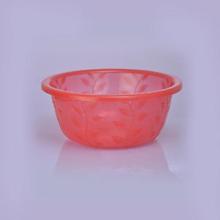 Marigold Transparent Plastic Basin [14 Inch]