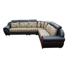 Sunrise Furniture HS-55 L-Shape Wooden Sectional Sofa - Black