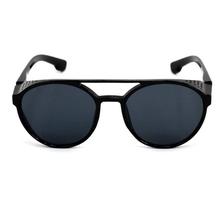 Round Black Sunglass