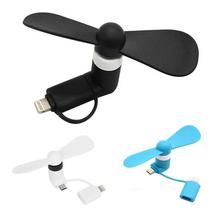 BinFul 100% tested Mini 2 in 1 Portable Micro USB Fan For