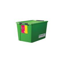 Lock And Lock Easy Clip Storage Box (60L), Green-1 Pc