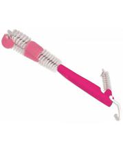 Farlin Pink 2 In 1 Bottle & Nipple Brush 4 - BF-257