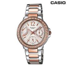 Casio Sheen Round Dial Chronograph Watch For Women-SHE-3058SG-7AUDR