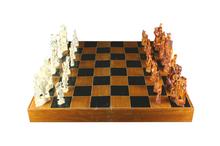 Chess Set Ceramic China Style