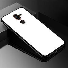 Phone cases For Nokia 7 Plus Cover Ultra Thin Luxury Tempered Glass