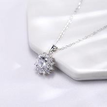 Sterling silver necklace _ Wanying sun pendant s925 sterling